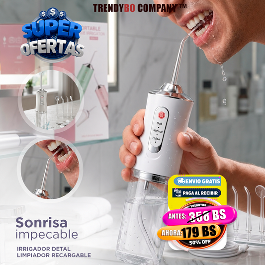 Irrigador Bucal Portátil Profesional